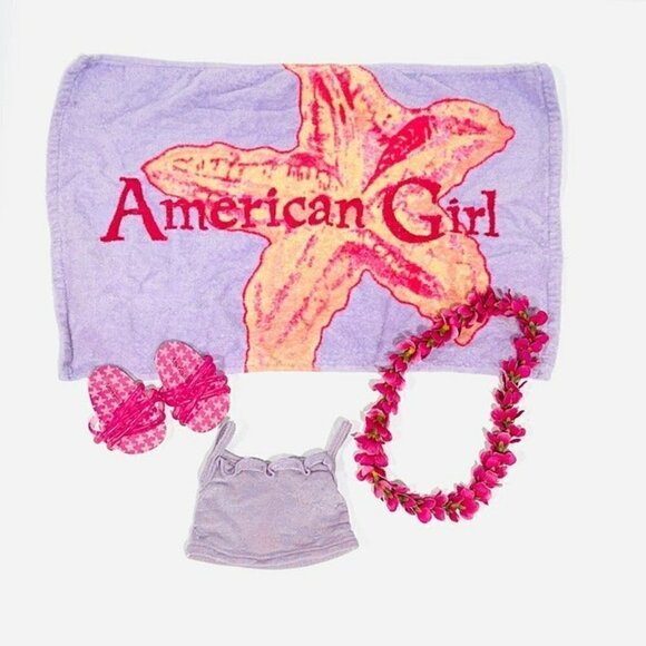 Vintage American Girl Beach Accessories II Girl of Today Retired 2004 18" Doll - Picture 1 of 10